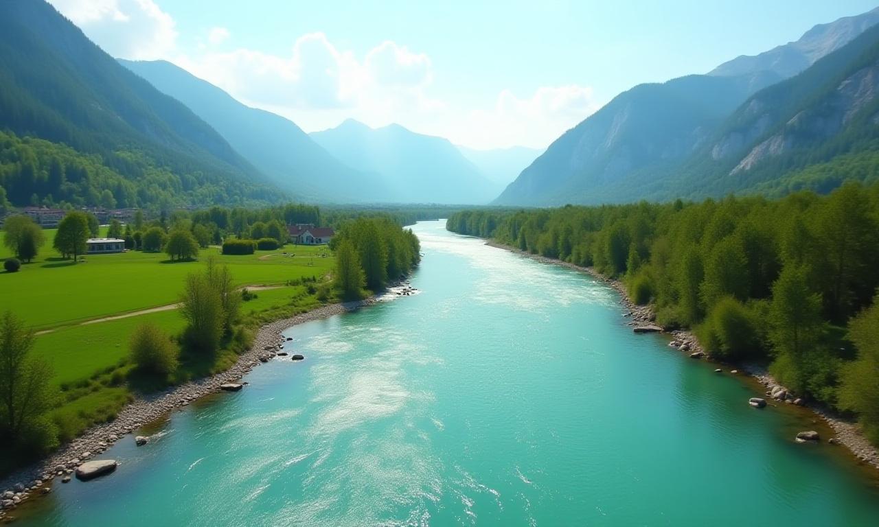 Nibel River: Visuelles Storytelling, inspiriert von der Natur. Atemberaubende österreichische Landschaften und Flüsse.